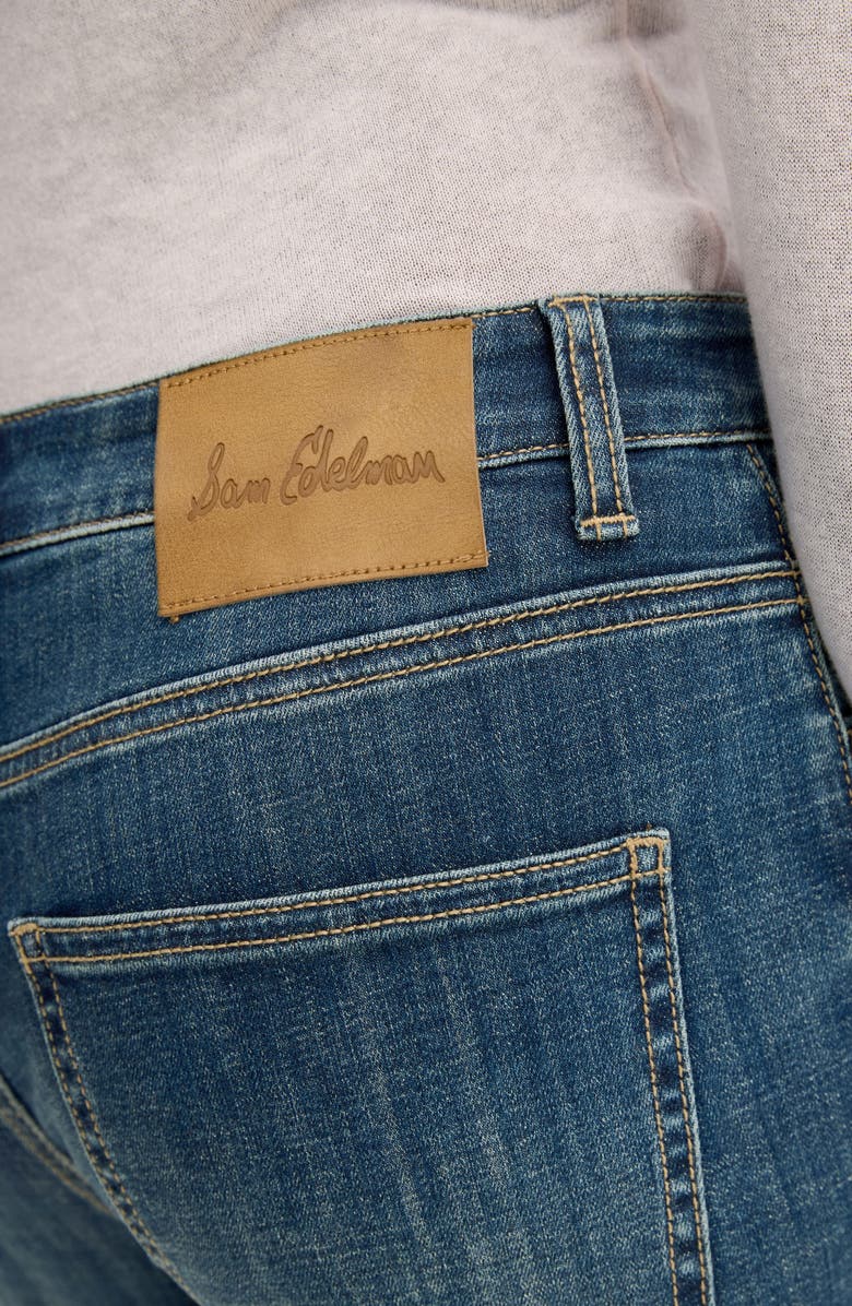 Sam Edelman Pencil Slim Fit Jeans, Alternate, color, Bozeman Medium Wash