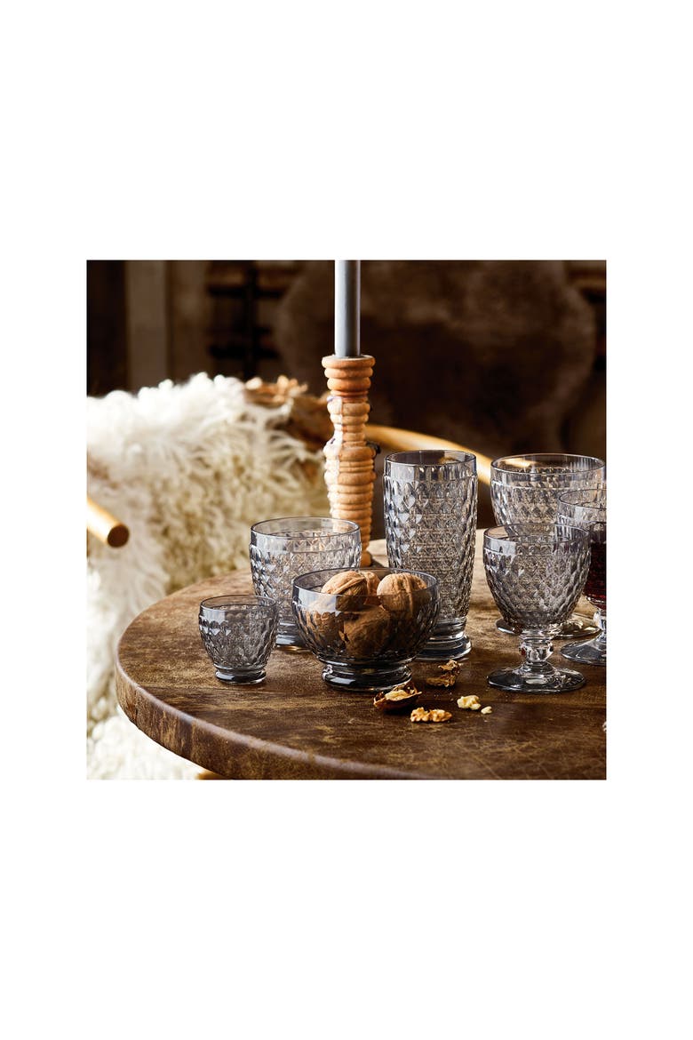 Boston coloured Individual Bowl-Smoke  Set of 4, Alternate, color, grey