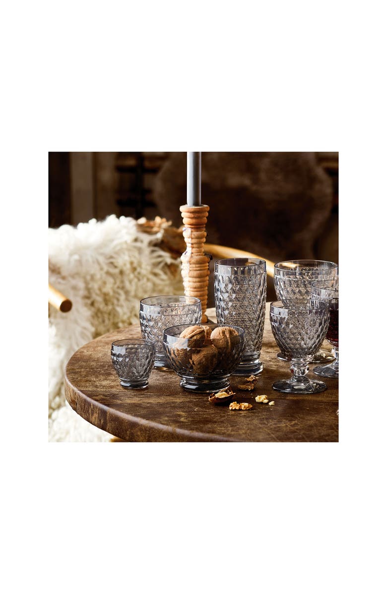 Villeroy 
Boch Boston coloured Individual Bowl-Smoke  Set of 4, Alternate, color, Grey