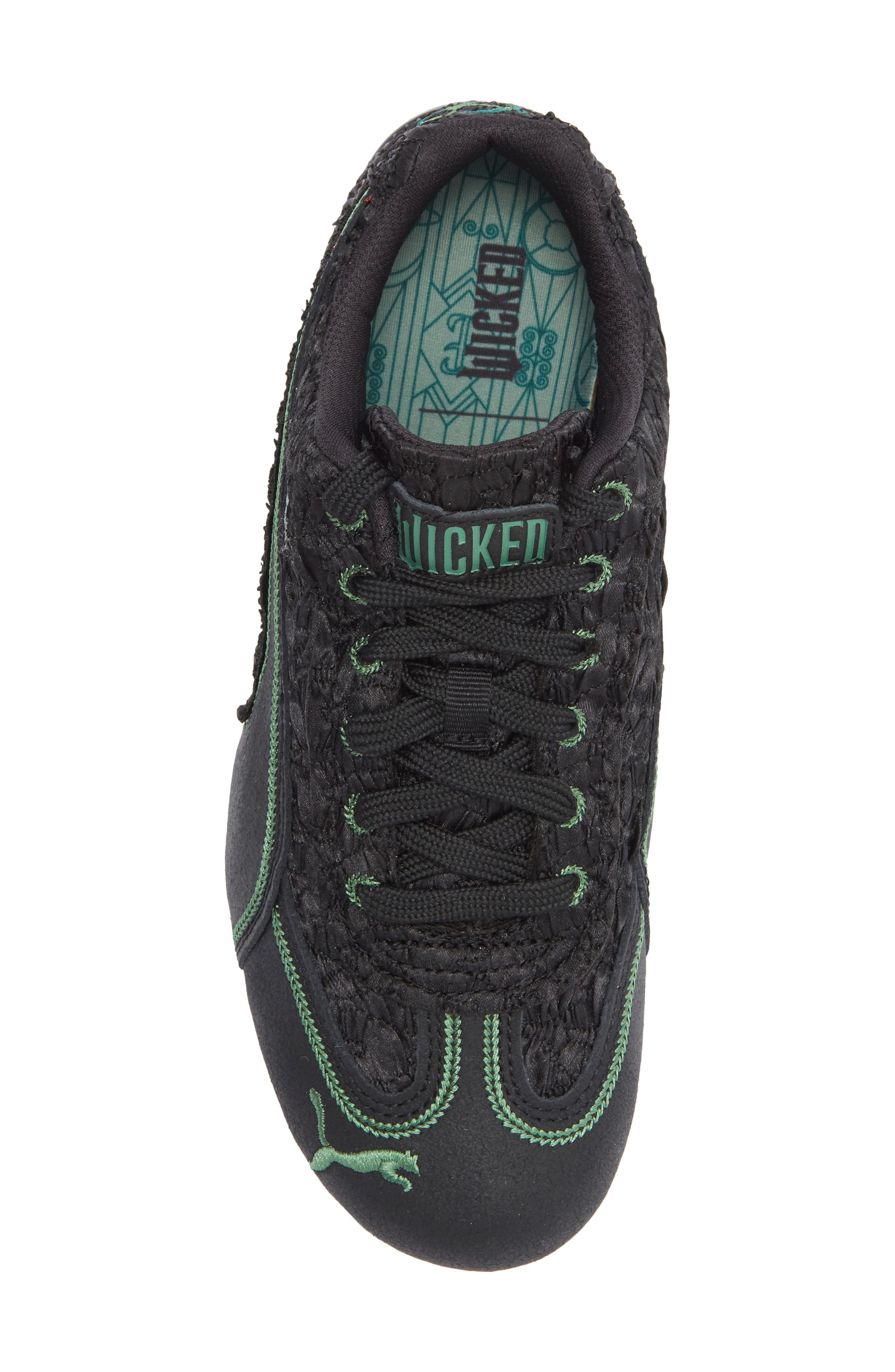 PUMA x 'Wicked' Speedcat OG Sneaker, Alternate, color, Puma Black/ Deep Forest