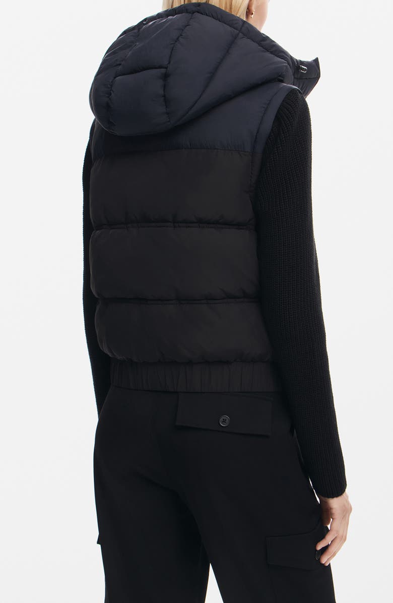 Desigual Helsing Knit Sleeve Puffer Jacket, Alternate, color,