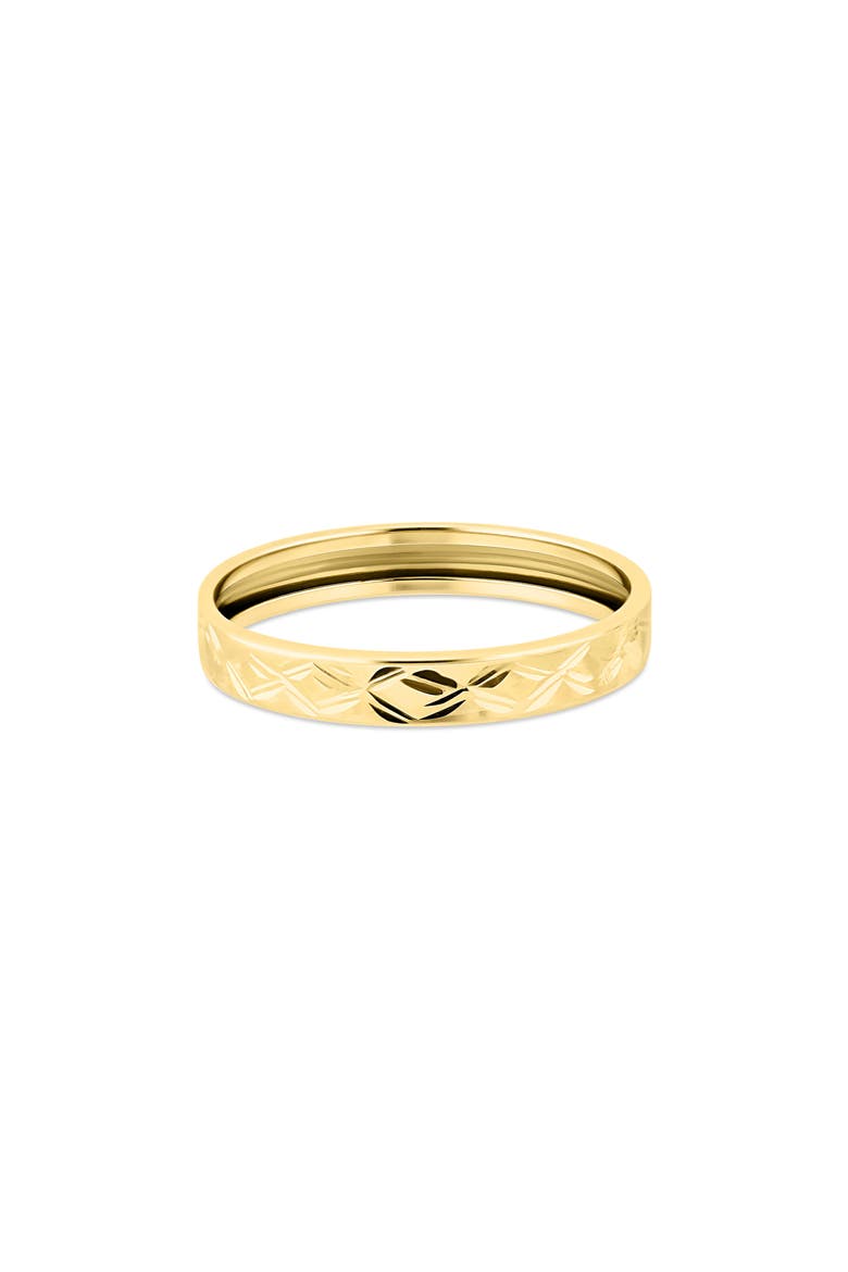14k Gold Stackable Ring, Alternate, color, 14KY
