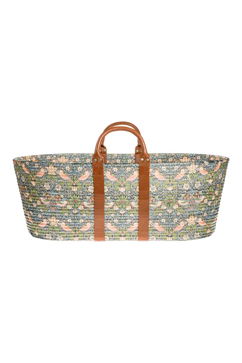 Dream Weaver Travel Moses Basket, Main, color, GREEN