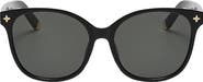 Fifth & Ninth Cara 56mm Polarized Round Sunglasses