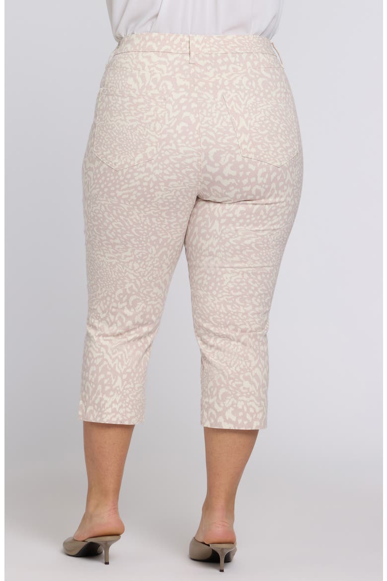 Marilyn Crop Straight Leg Jeans, Alternate, color, SNOW LEOPARD