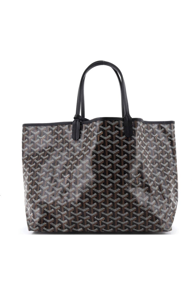Pre-Owned Goyard Saint Louis Tote Coated Canvas PM, Alternate, color, Black