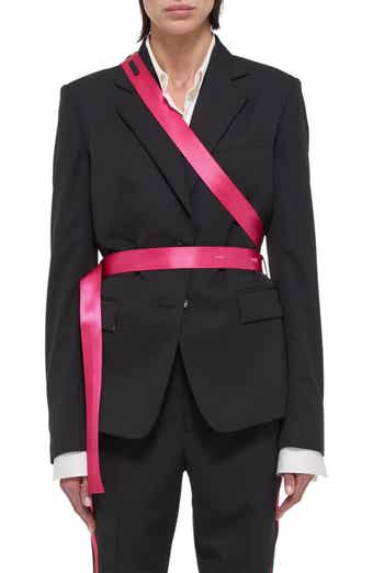 Seat Belt Virgin Wool Blazer