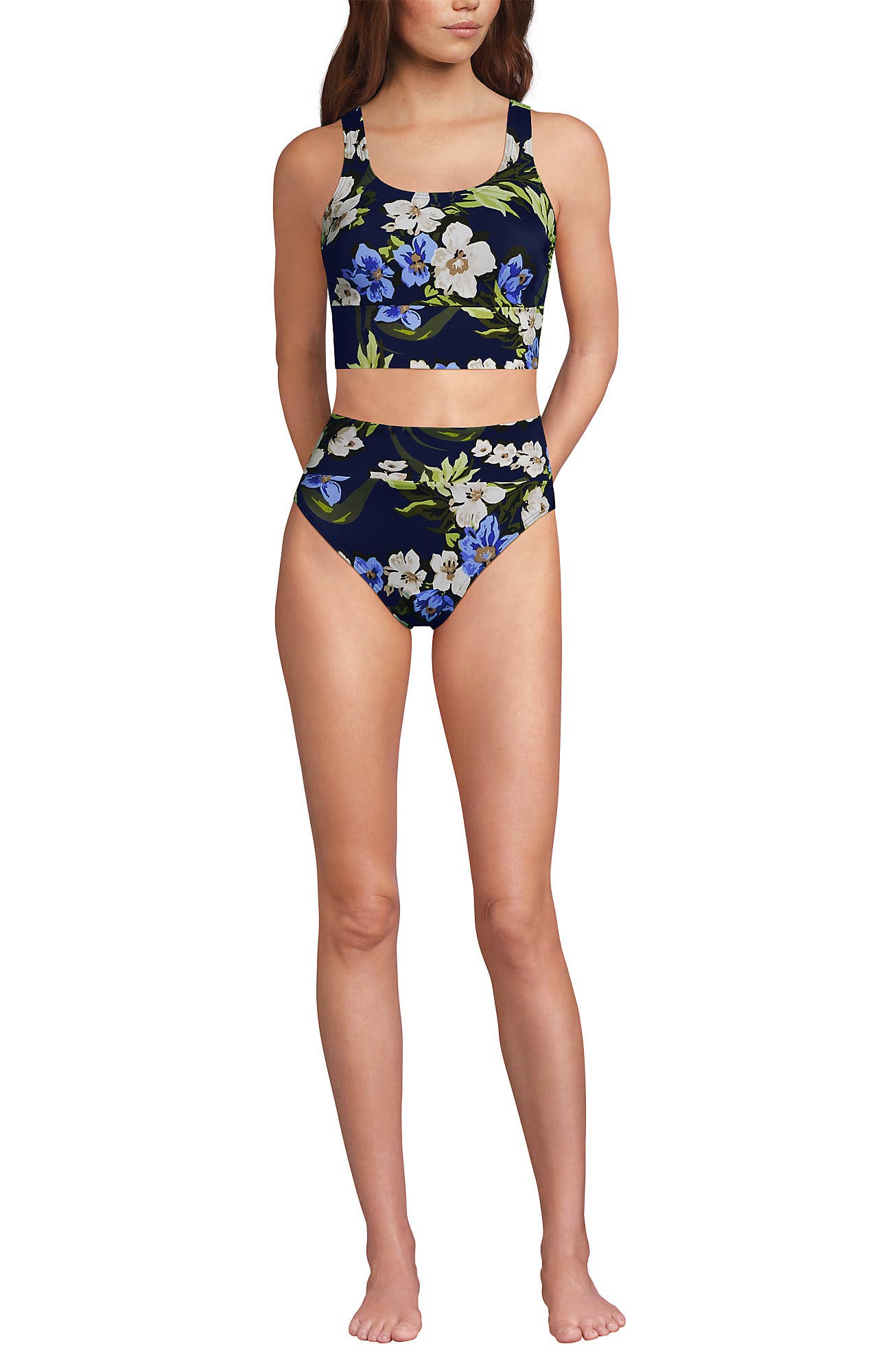 selected Deep Sea/Blue Floral Tropic