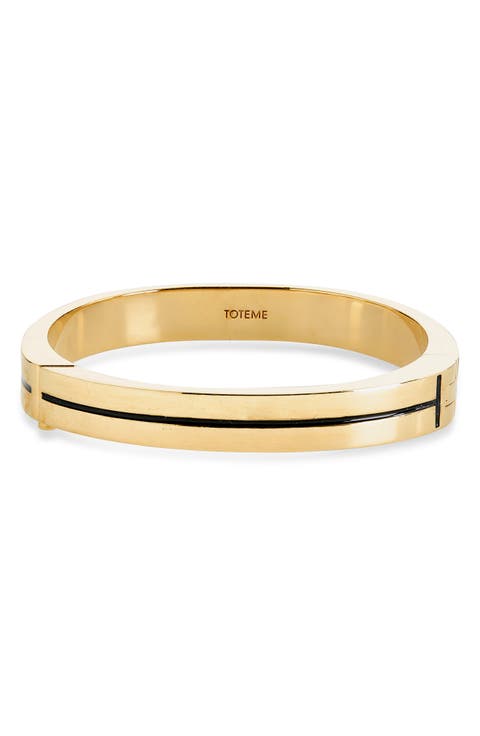 Signature Stripe Bangle Bracelet