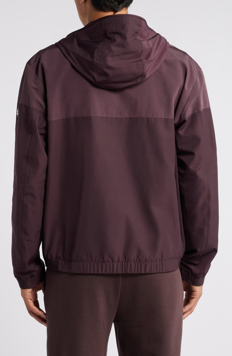 BOSS Cireno Hooded Jacket, Alternate, color, Burgundy