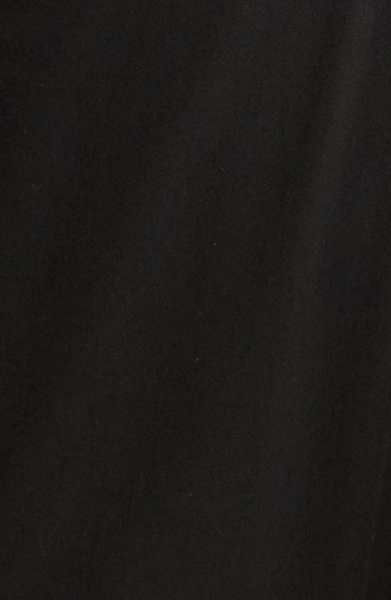 Marion Sarah Empire Waist Maternity/Nursing Dress, Alternate, color, Black