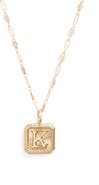 MIRANDA FRYE Harlow Initial Pendant Necklace