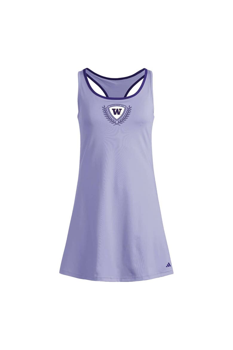 Women's adidas  Purple Washington Huskies Spring Fling Active Racerback Skort Dress, Alternate, color, Purple
