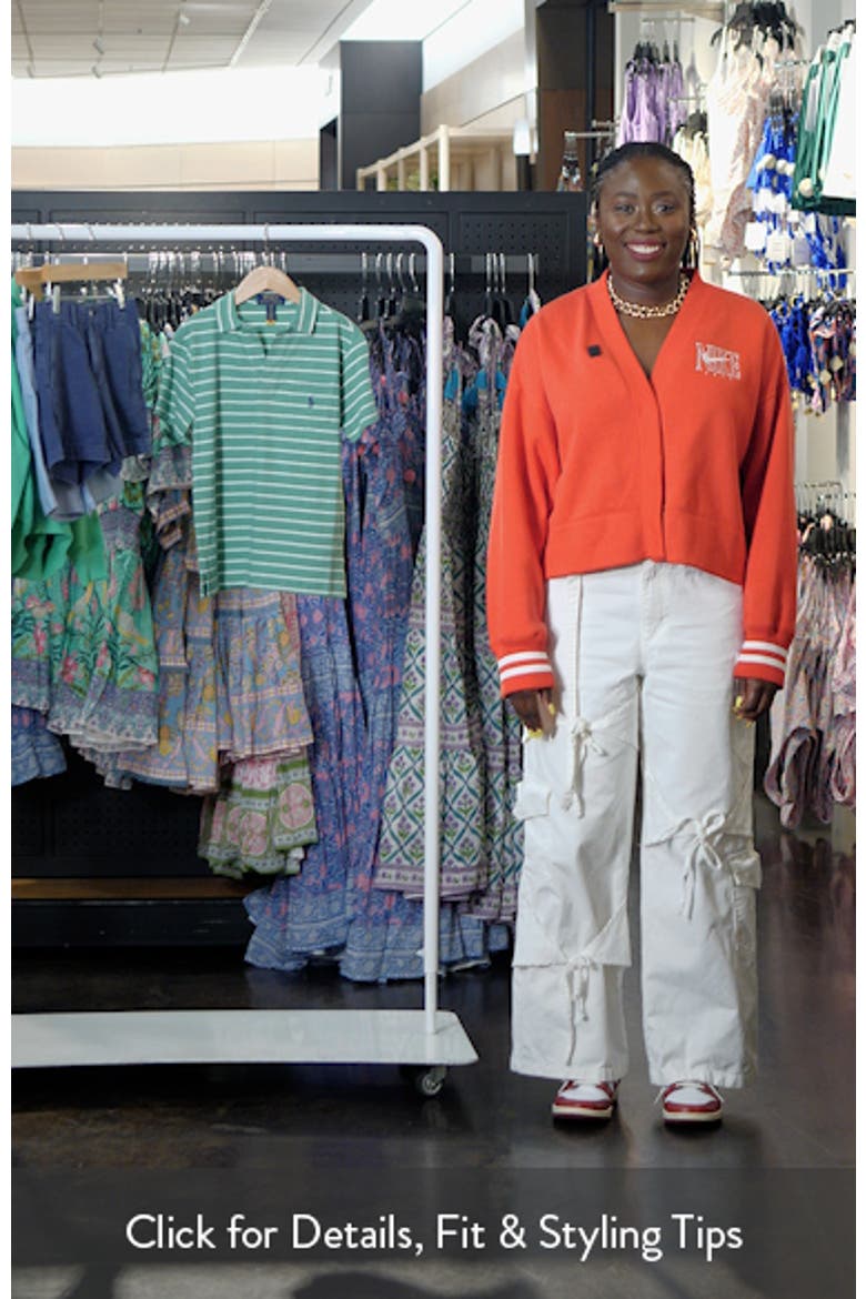 Kids' Stripe Cotton & Linen Pocket Polo video