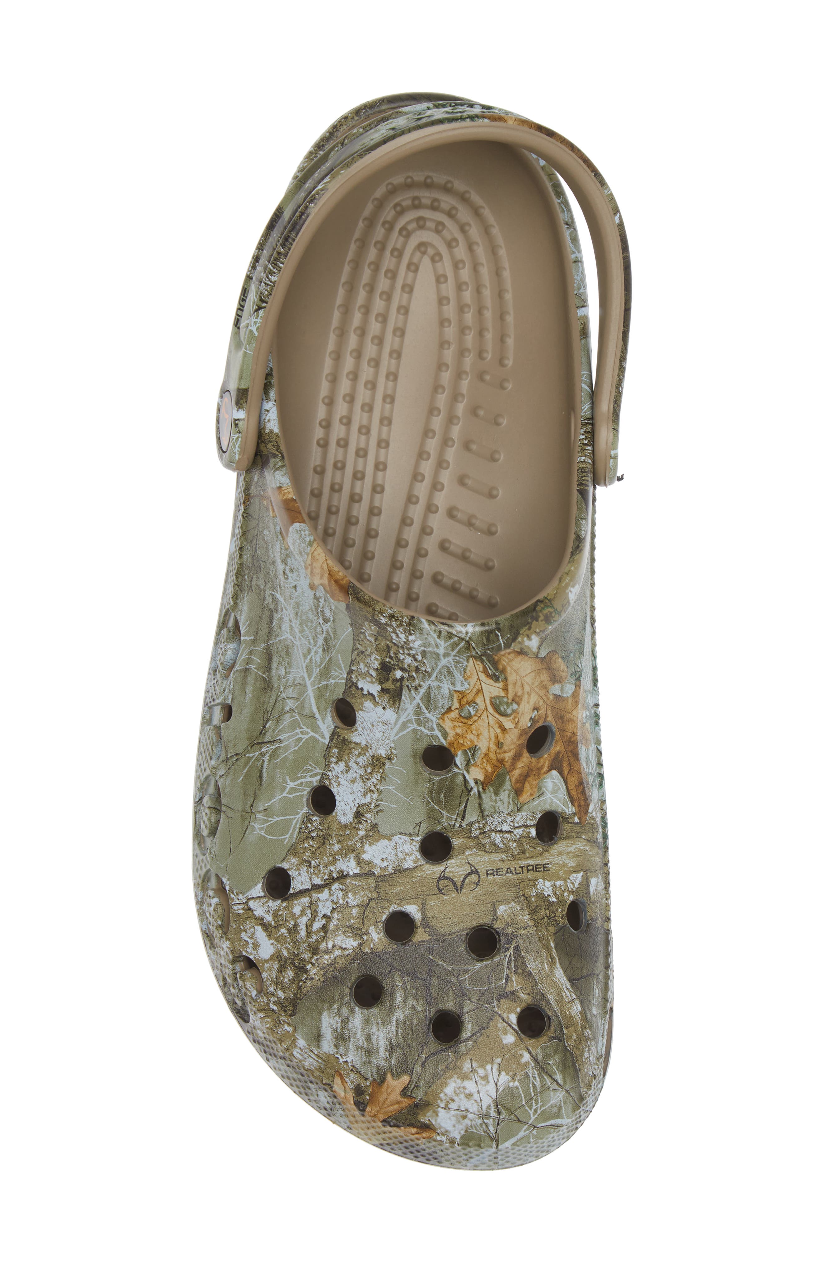 CROCS Gender Inclusive Realtree Edge Camo Baya Clog, Alternate, color, Green Multi