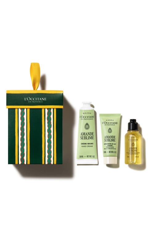 Almond Ornament Set
