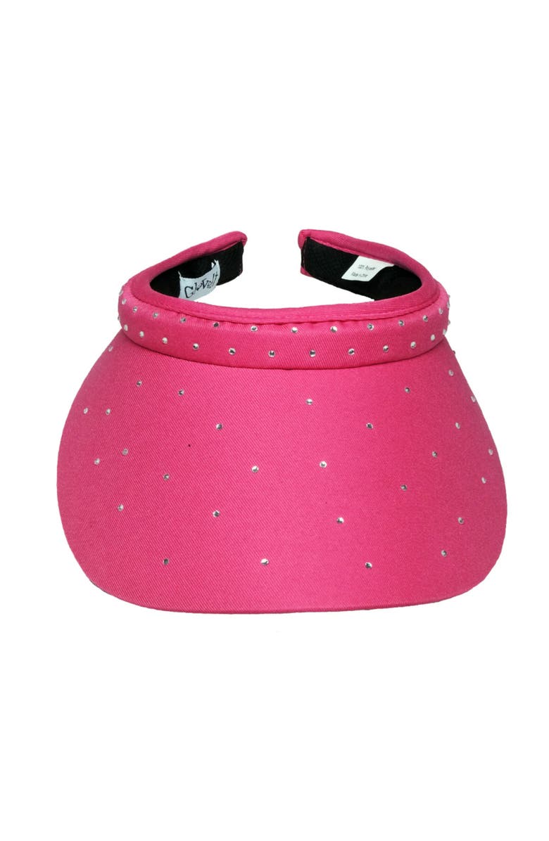 Glove It Pink Bling Slide On Womens Golf Visor, Alternate, color, Pink Bling