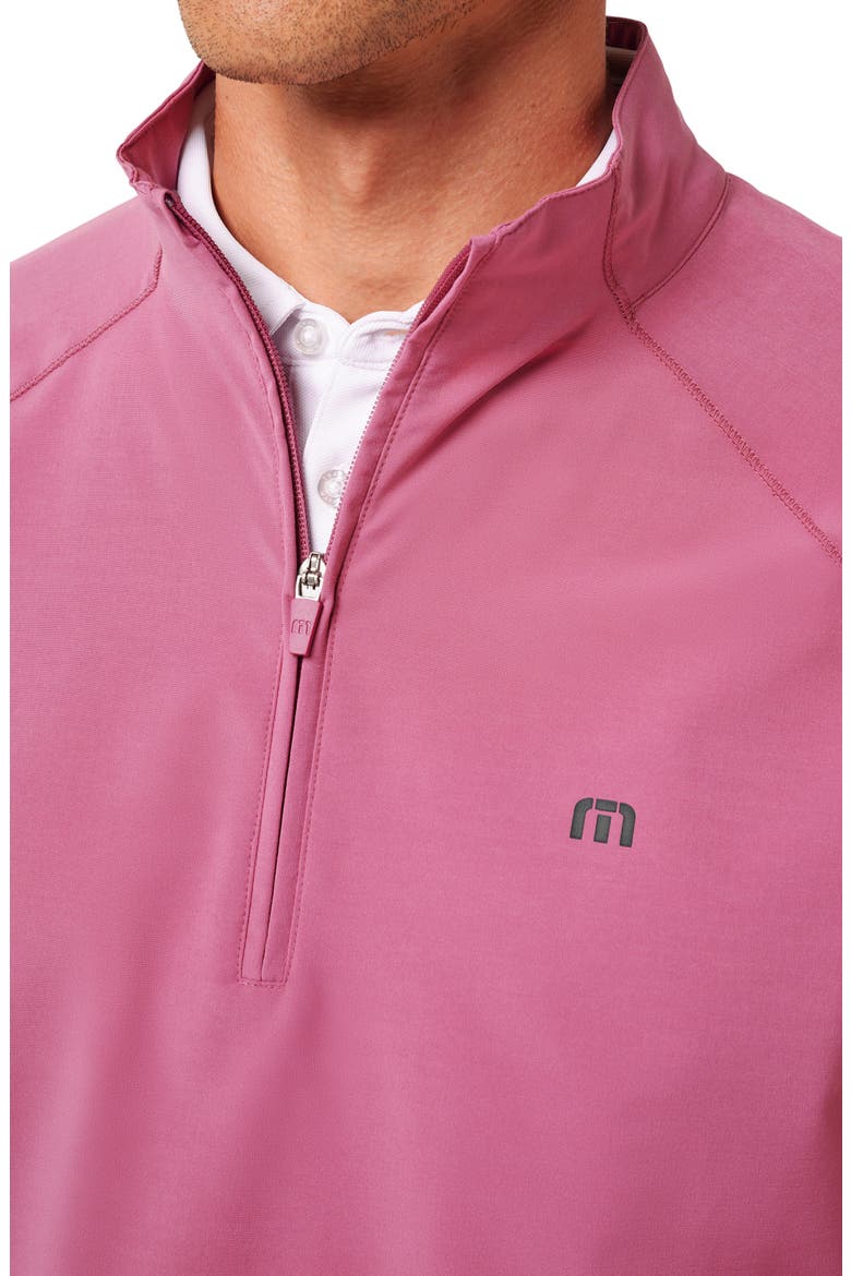 Air Tram Quarter Zip Pullover, Alternate, color, ROSE WINE