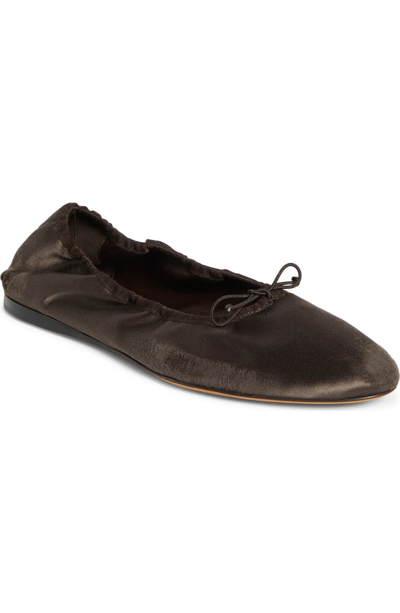 The Row Awar Ballerina Flat, Main, color, Brown