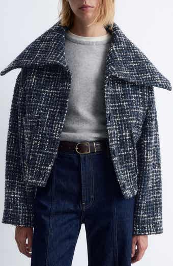 & Other Stories Crop Wool Blend Jacket