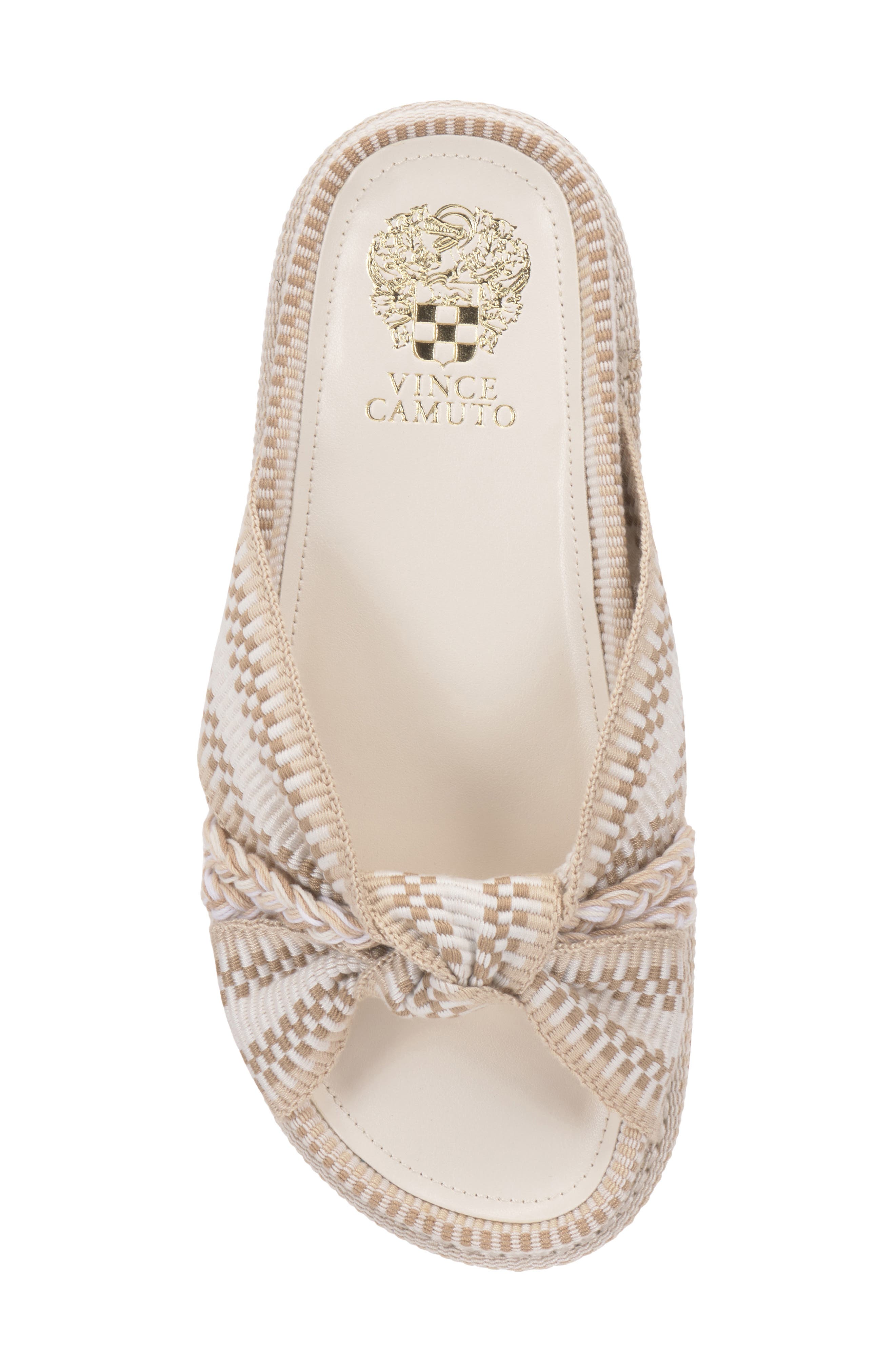Vince Camuto Gryfynn Slide Sandal, Alternate, color, Ivory Multi