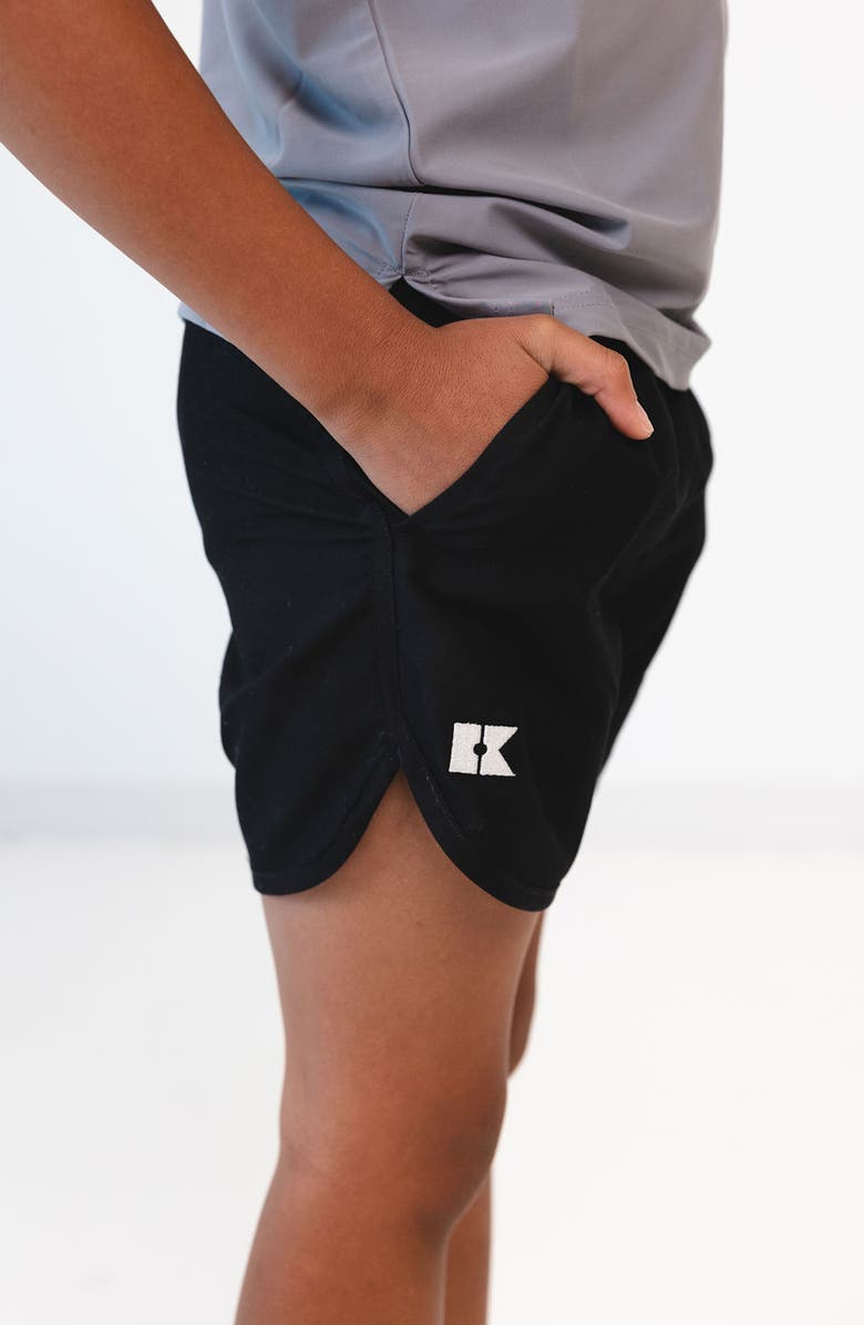 Courtside Kids Boys Super Short, Alternate, color, Black