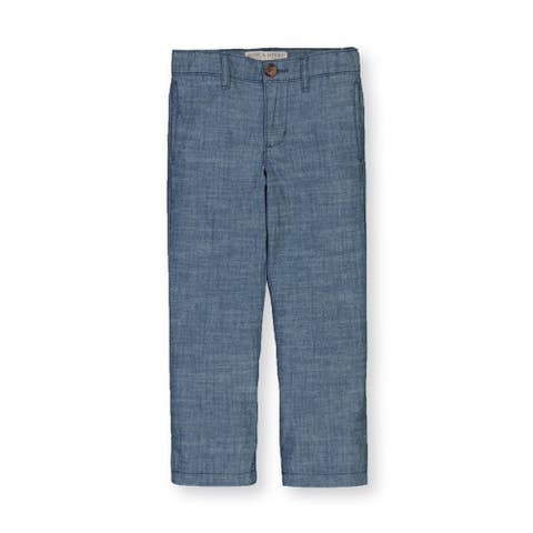 Boys' Organic Chambray Suit Pant, Toddler