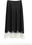 BAACAL Bias Lace Skirt