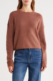 Abound Cozy Crew Pullover Sweater