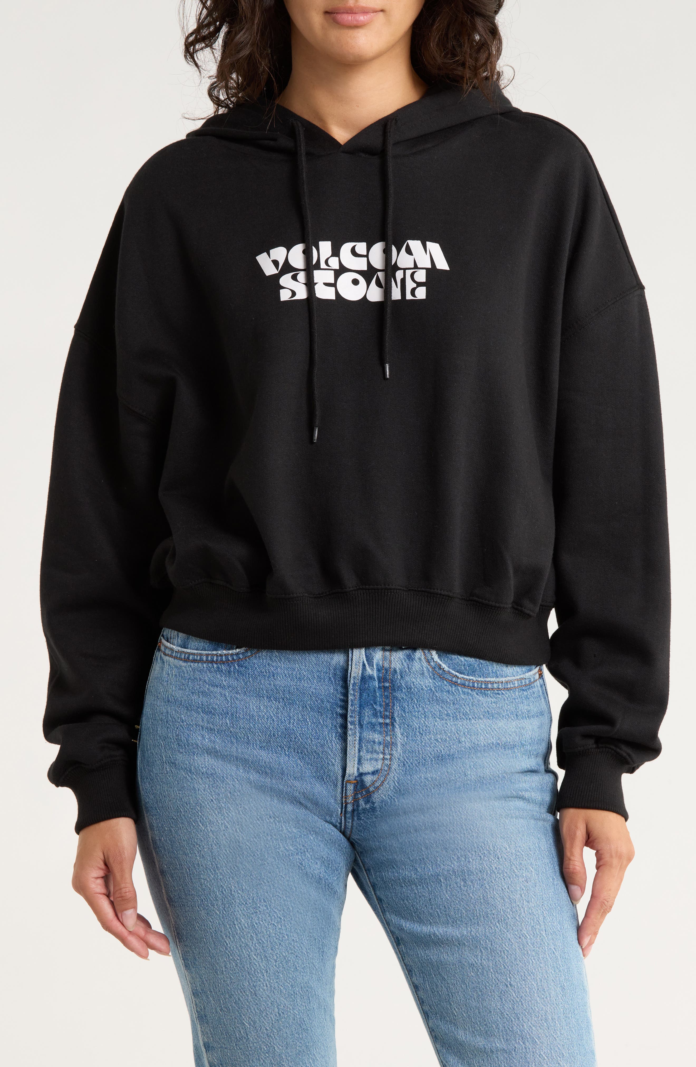 Volcom Beach Bum Crop Hoodie