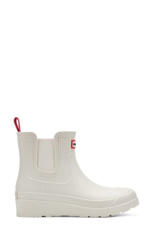 Hunter Tabitha Chelsea Waterproof Rain Boot In White