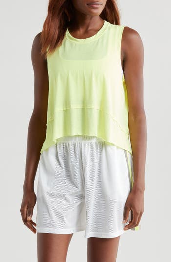 Free People Tempo Tank Top In Yellow