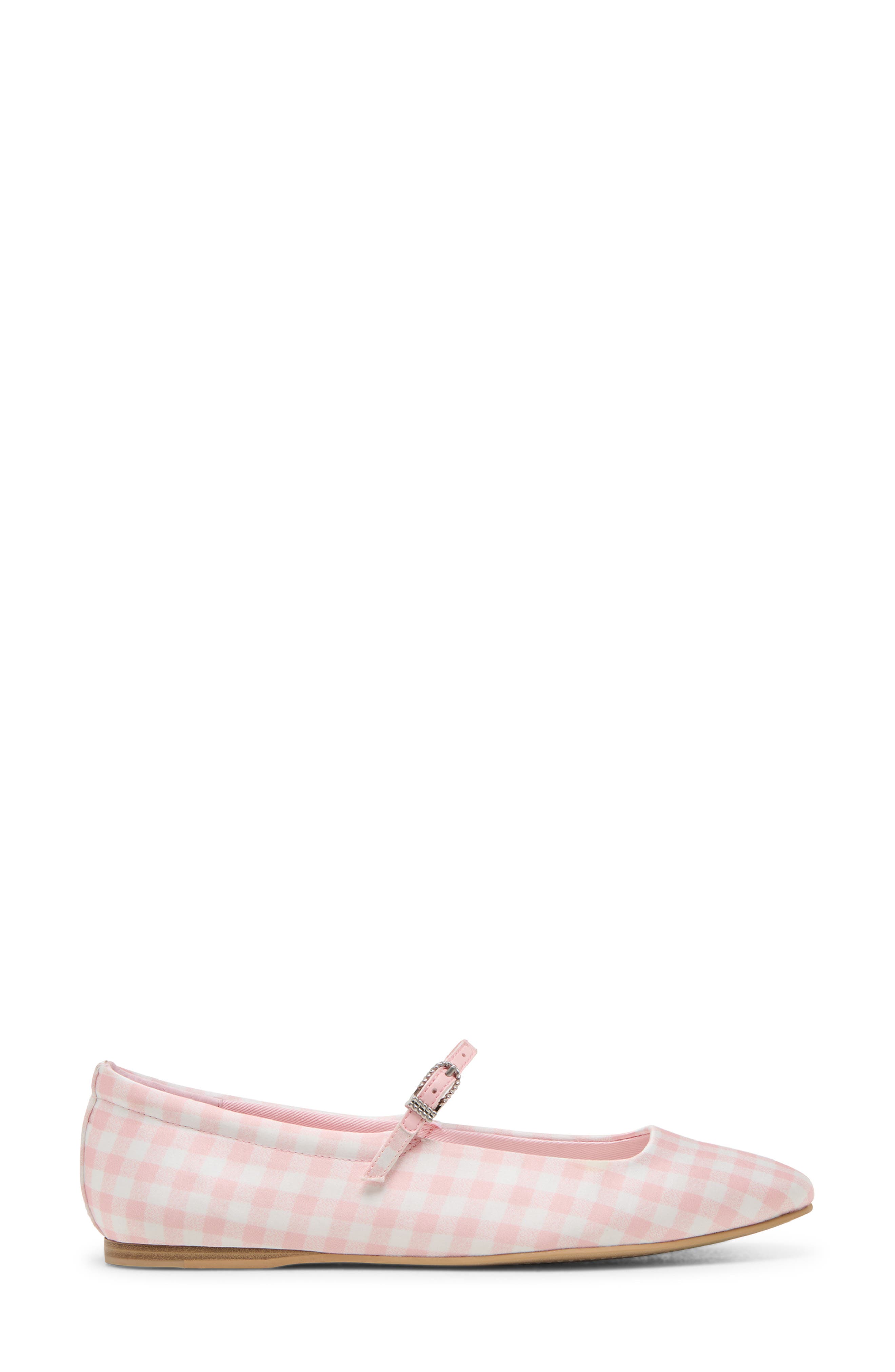 Dolce Vita x Byrdie Golf Reyes Mary Jane Flat, Alternate, color, Pink Plaid