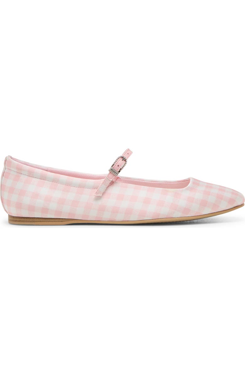 Dolce Vita x Byrdie Golf Reyes Mary Jane Flat, Alternate, color, Pink Plaid