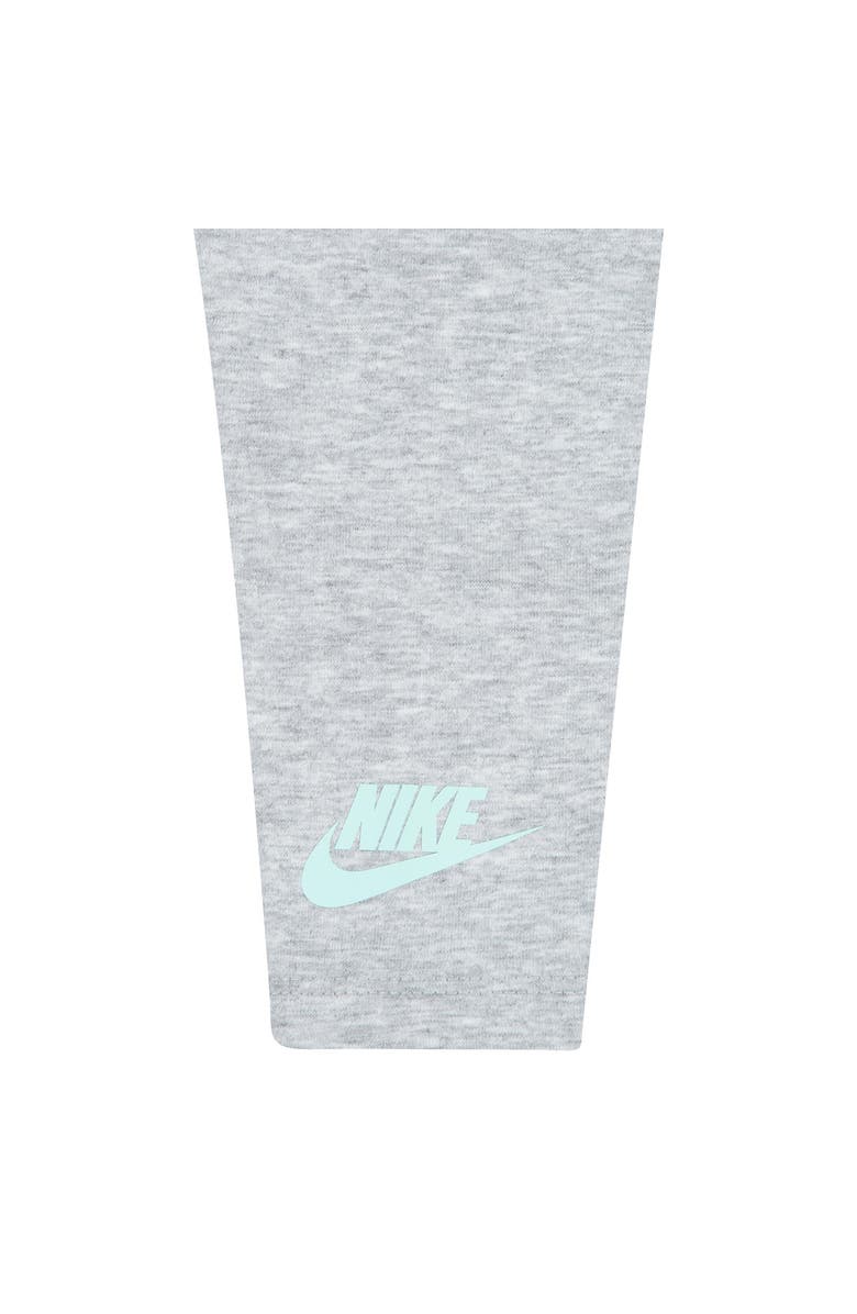 Nike Leopard Print Fleece Sweatshirt & Leggings Set, Alternate, color, 