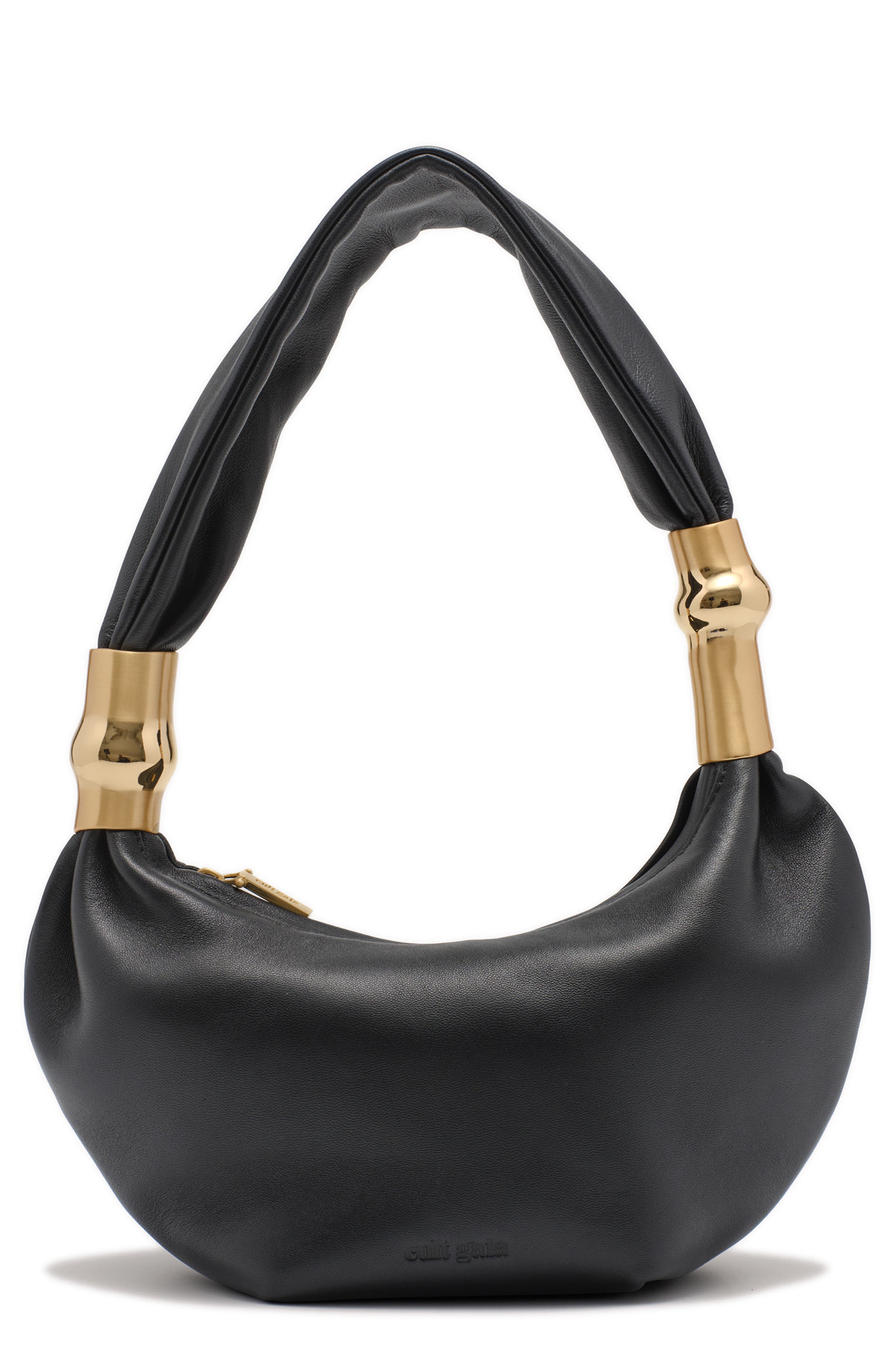 Cult Gaia Mealea Shoulder Bag, Main, color, Black