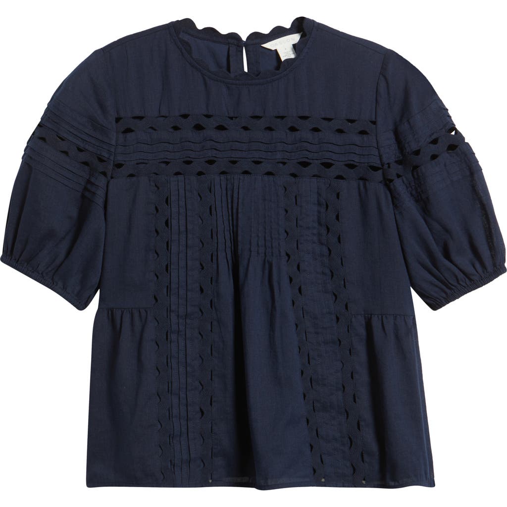 Caslonr Caslon(r) Rickrack Trim Popover Top