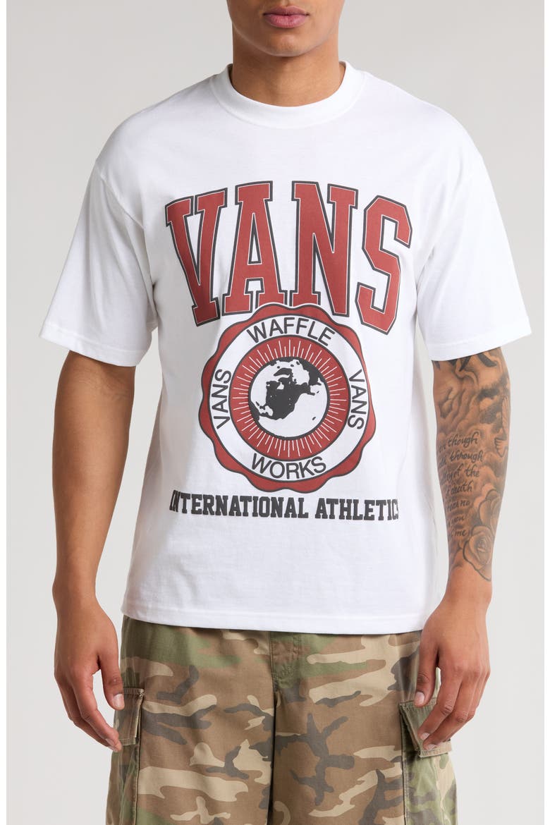 International Graphic T-Shirt, Main, color, WHITE
