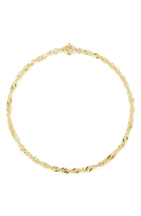 Singapore Chain Bracelet