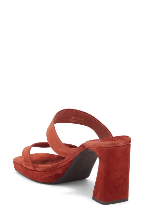 Jeffrey Campbell Danity Platform Slide Sandal In Brown