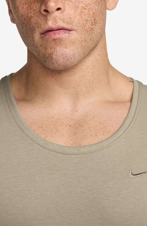 Nike Dri-fit Primary Training Tank In Brown