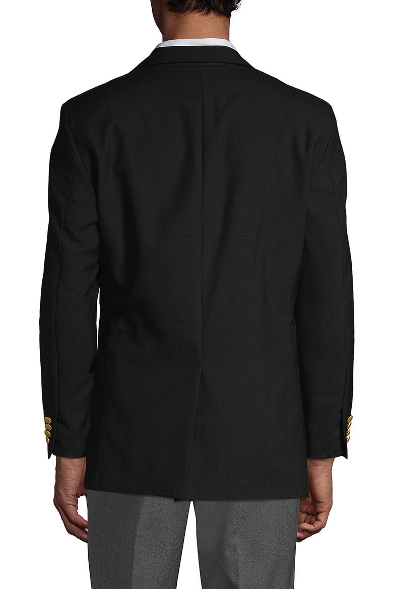 School Uniform  Hopsack Blazer, Alternate, color, Black