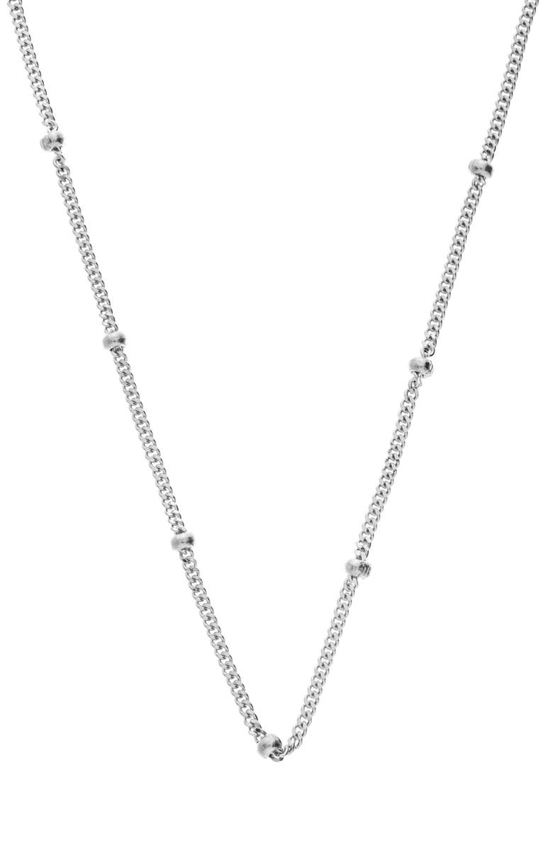 Sethi Couture Bead Station Chain, Main, color, 