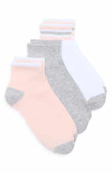 3-Pack Athleisure Varsity Ankle Socks