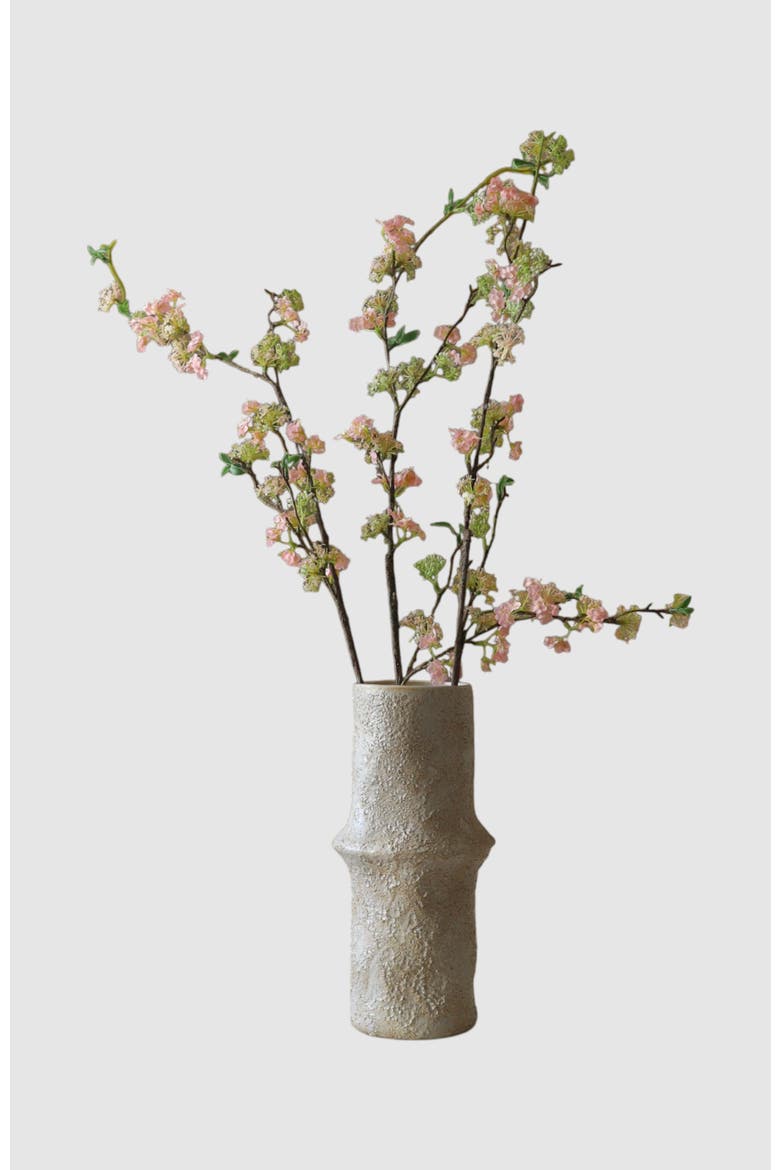 Pink Snow Willow Branch, Alternate, color, Pink