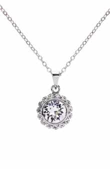 Ted Baker London 'Sela' Crystal Pendant Necklace