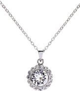 Ted Baker Ted Baker London 'Sela' Crystal Pendant Necklace