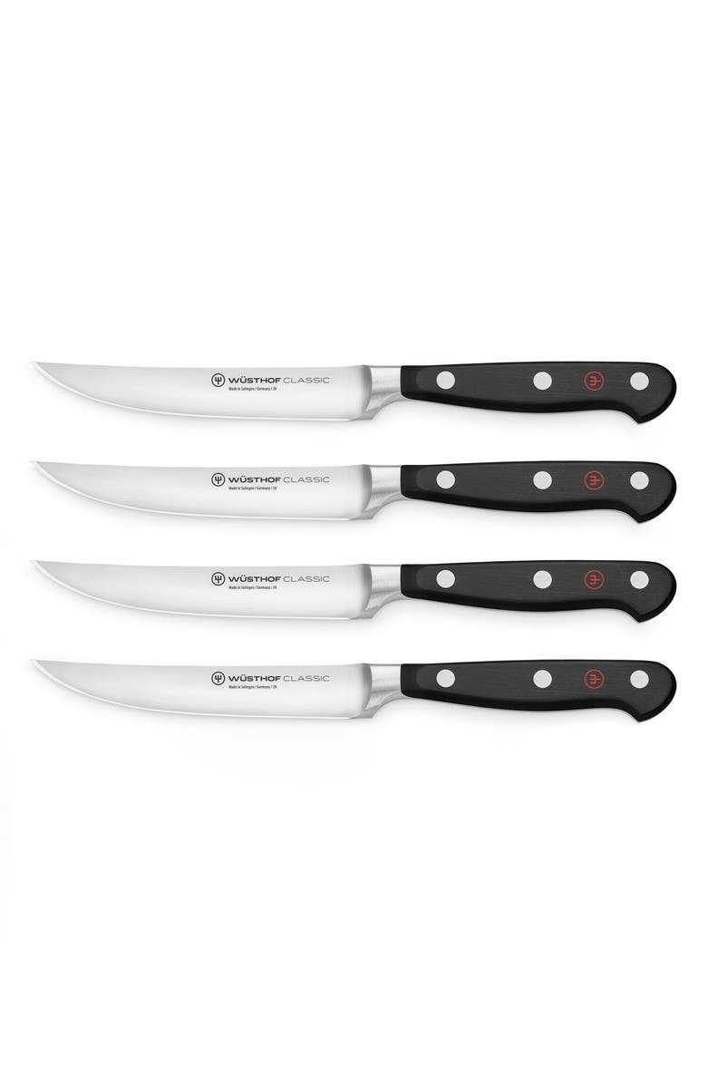 Wüsthof Classic 4-Piece Steak Knife Set, Main, color, 