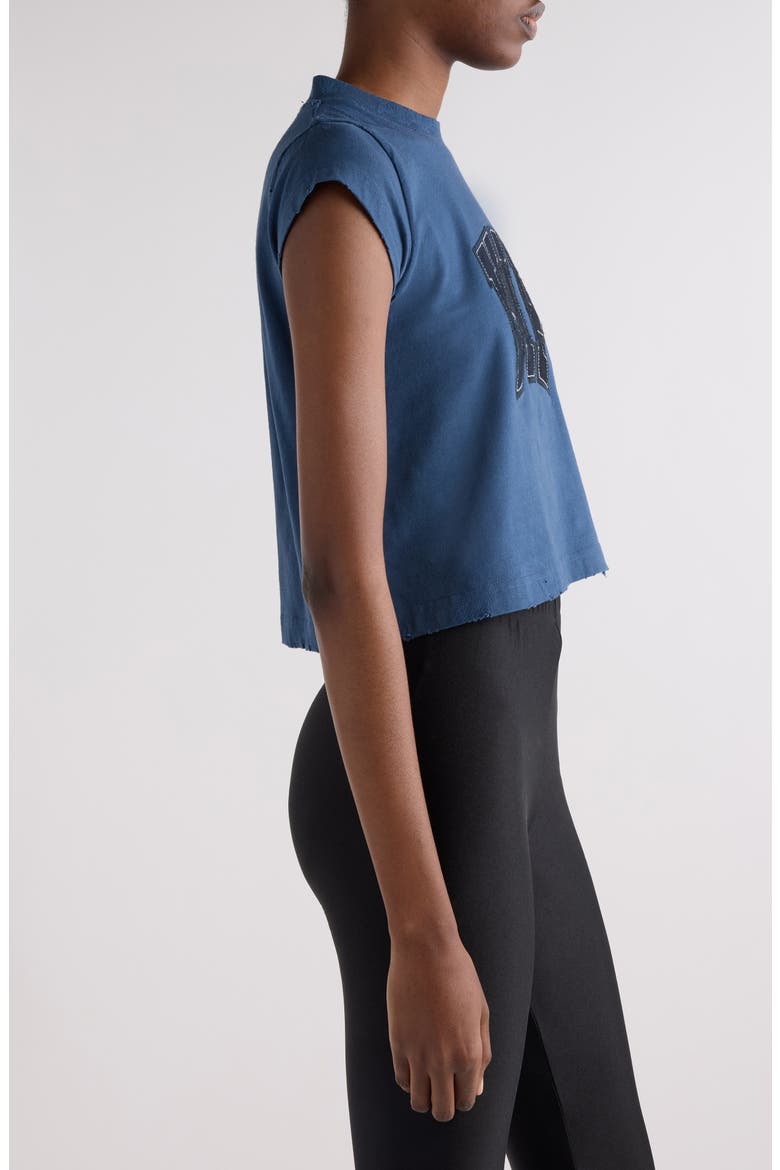 Shrunken Graphic T-Shirt, Alternate, color, 5002 DARK BLUE