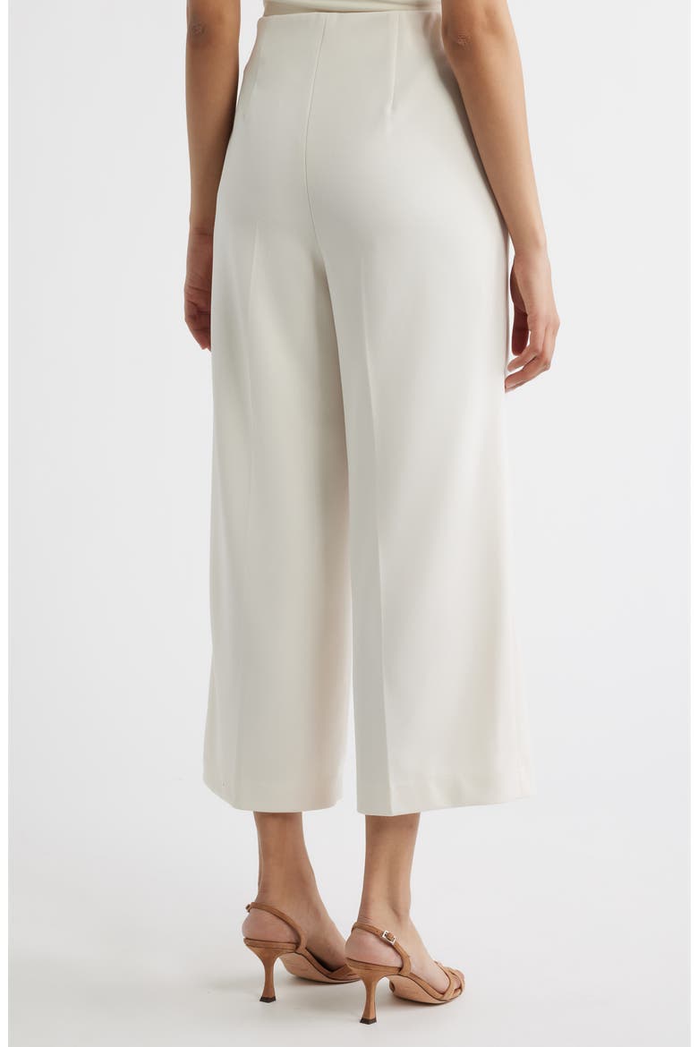 Pull-On Crop Wide Leg Pants, Alternate, color, WHITE DOVE